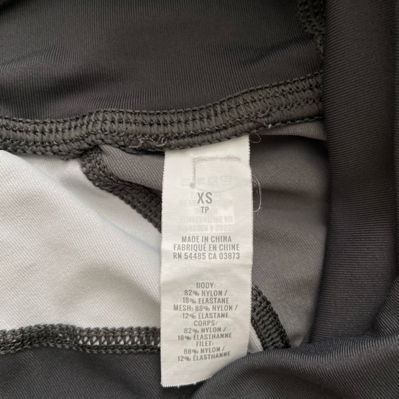 Aerie Grey Mesh Leggings - Picture 9 of 9